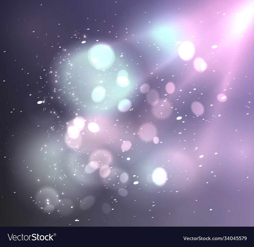 Sparkly Light Bokeh Background