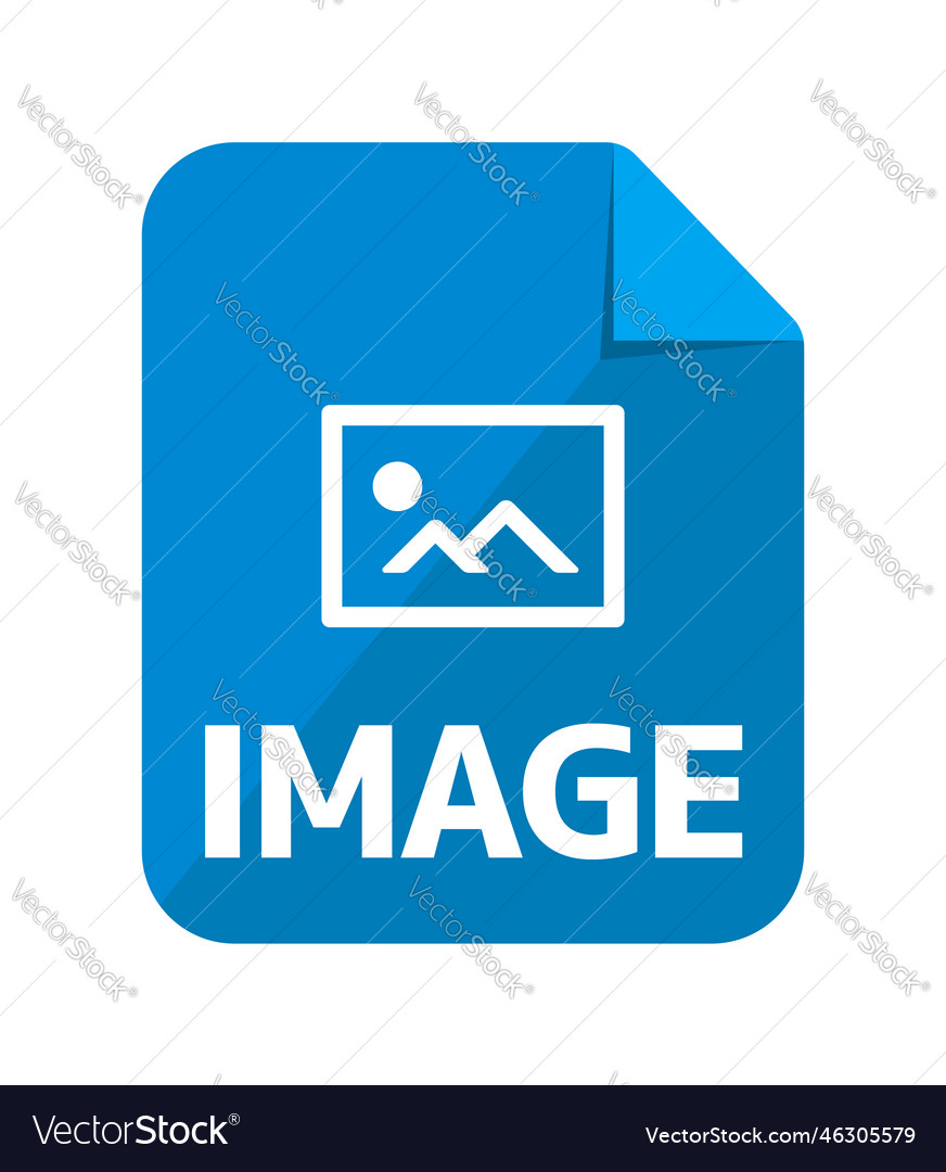 Various file type icon image vector image Various file type icon image