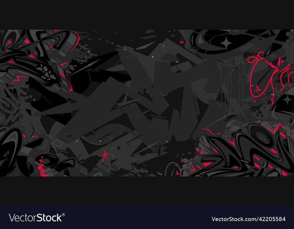 Dark Urban Graffiti Art