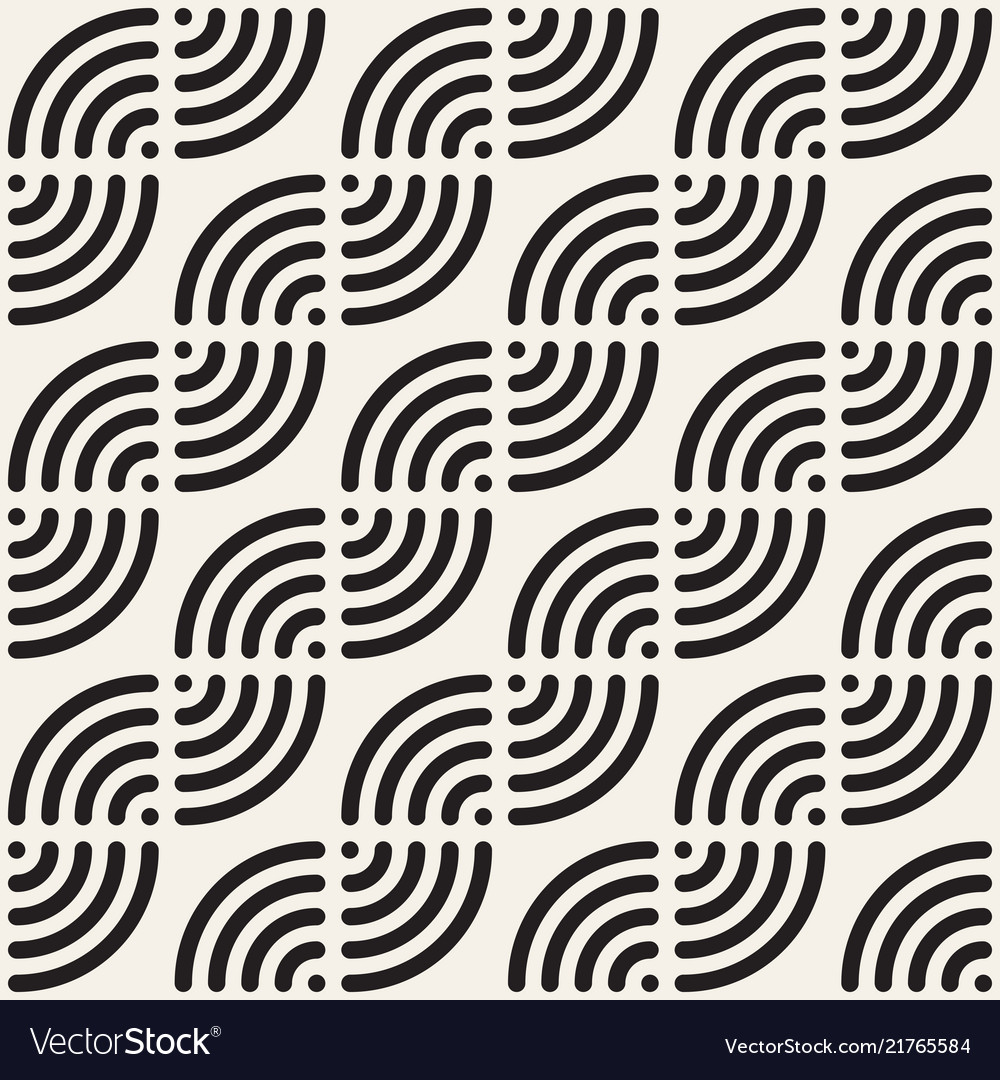 Modern Mosaic Lines Pattern