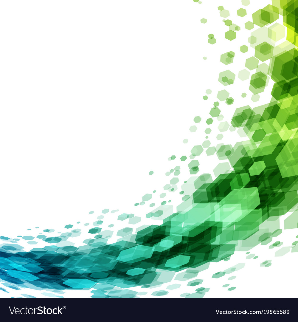Abstract Hexagon Background