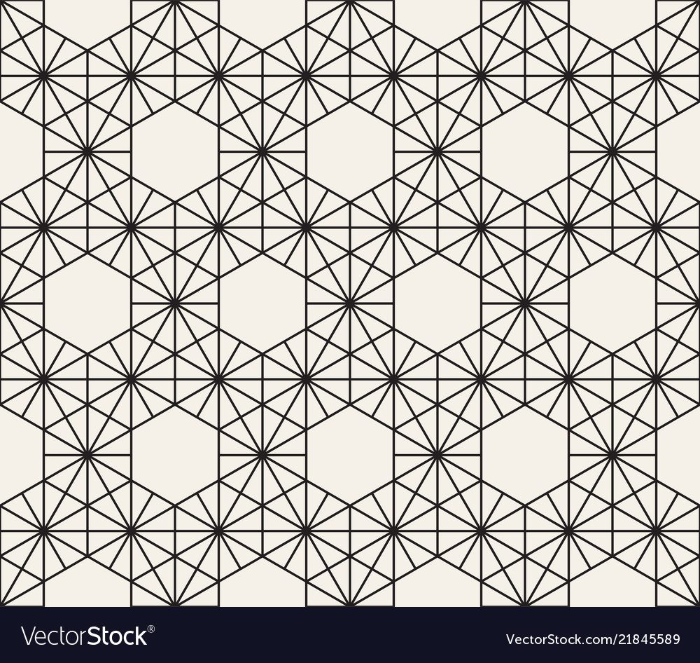 Geometric Lattice Pattern