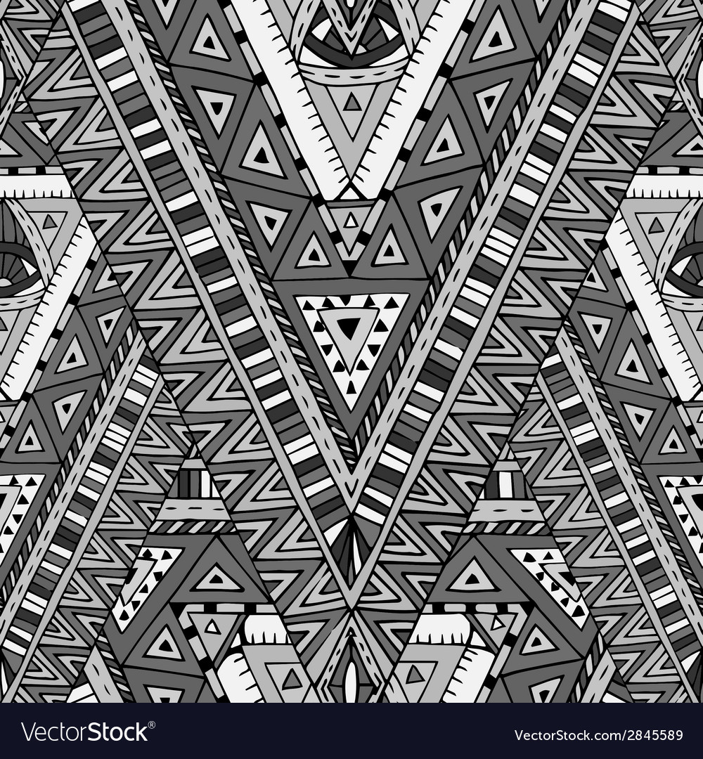 Geometric Tribal Pattern