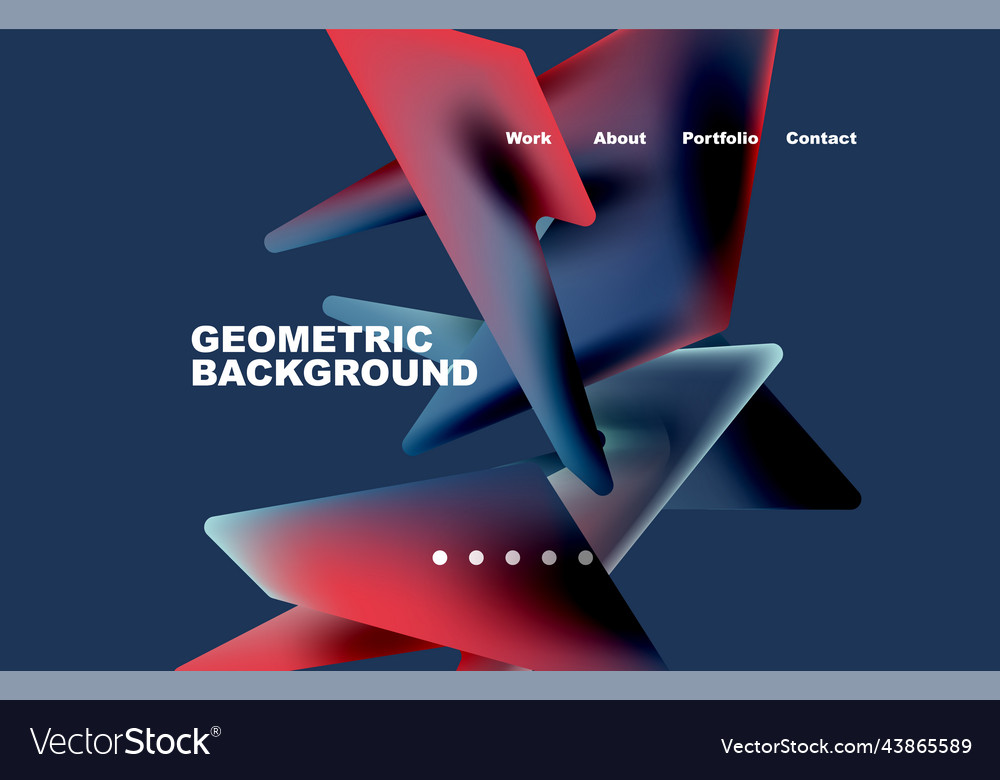Shards Form Zusammensetzung abstrakte Hintergrund web
