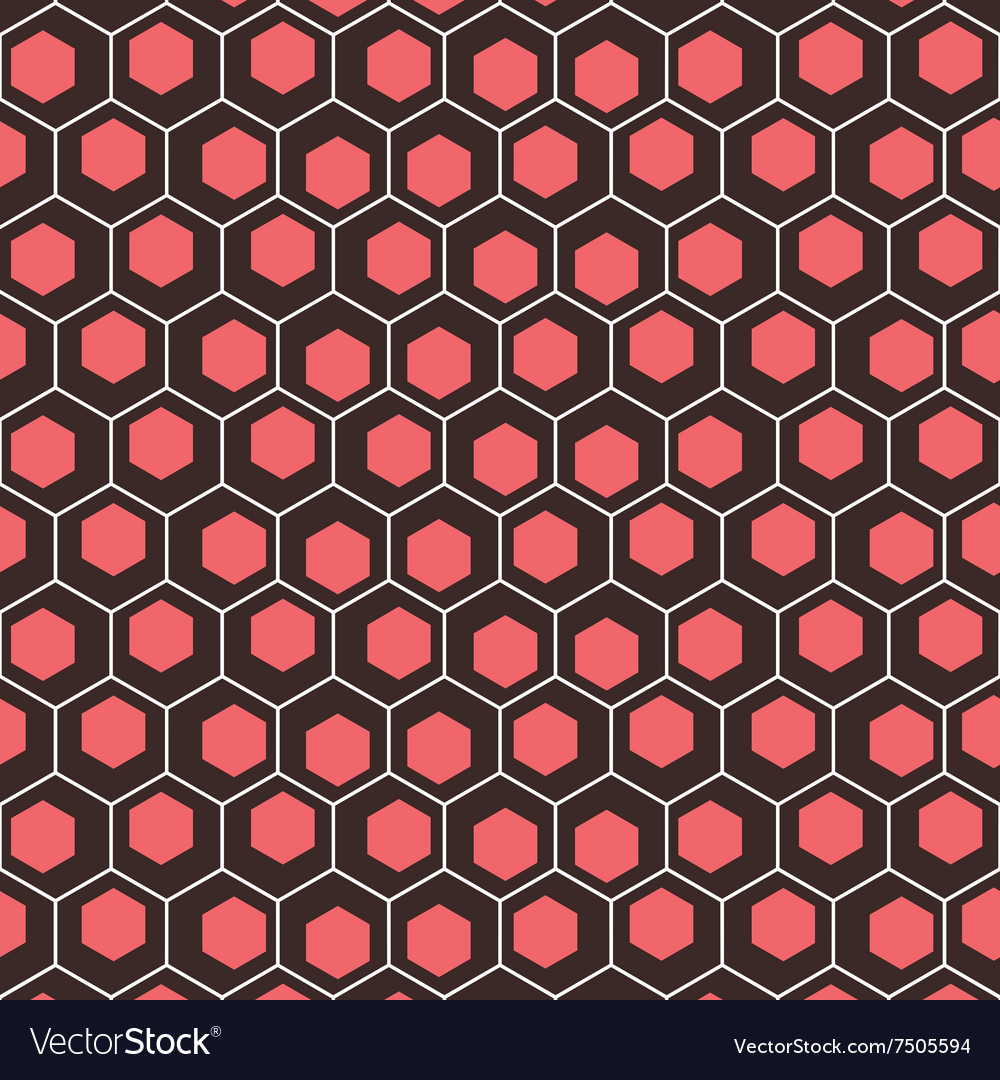 Creative hexagonal background