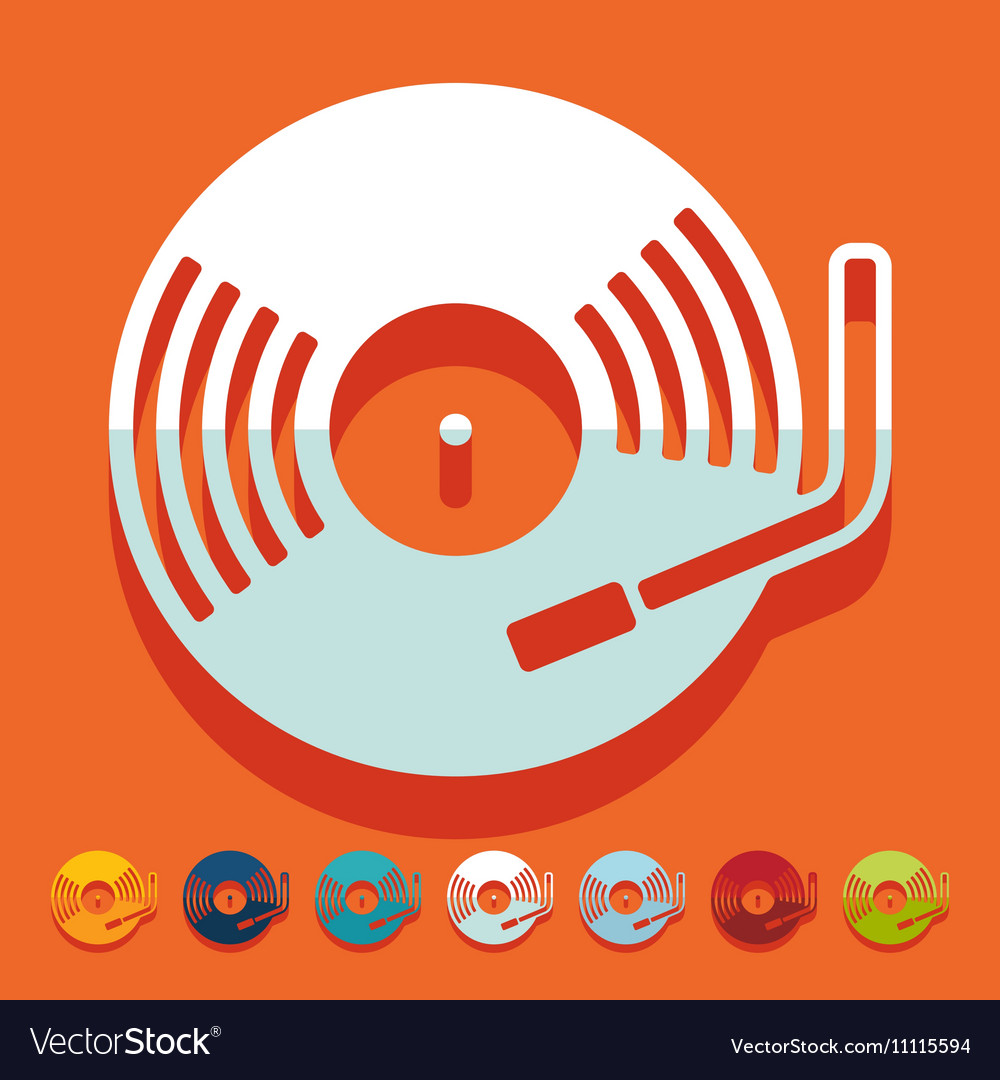Flat design turntable