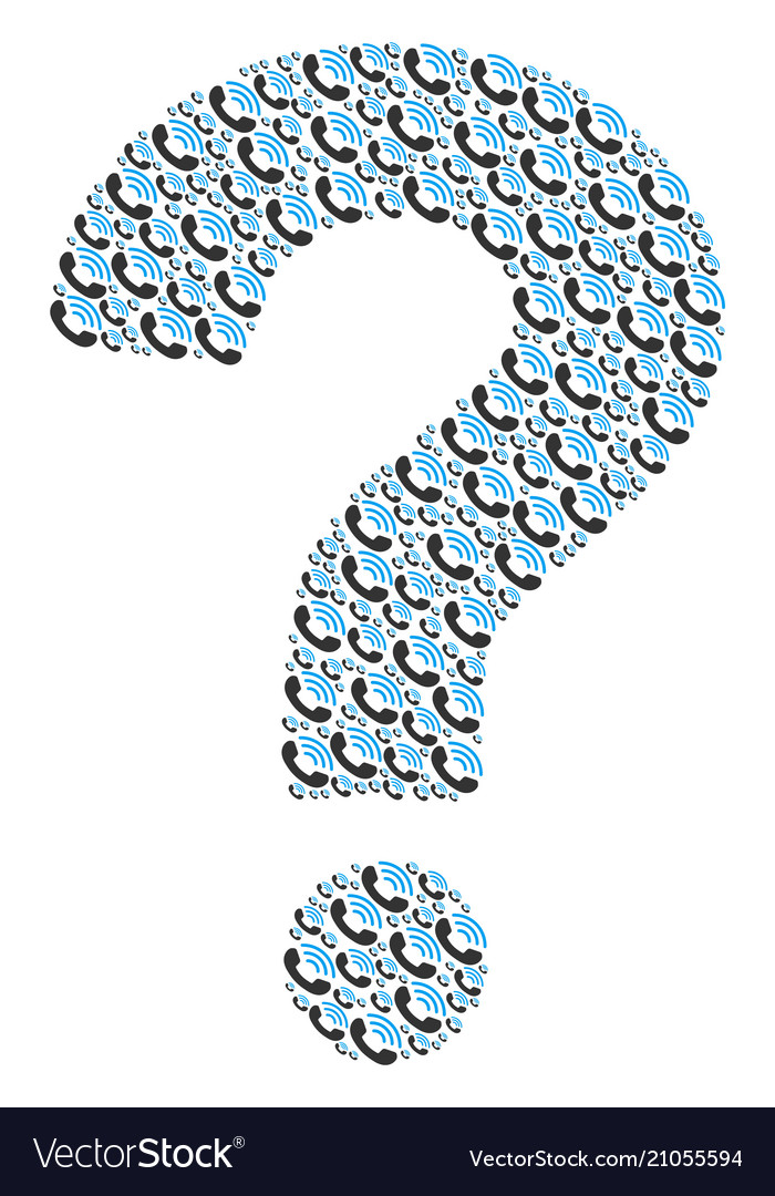Query shape of call ring icons vector image Query shape of call ring icons