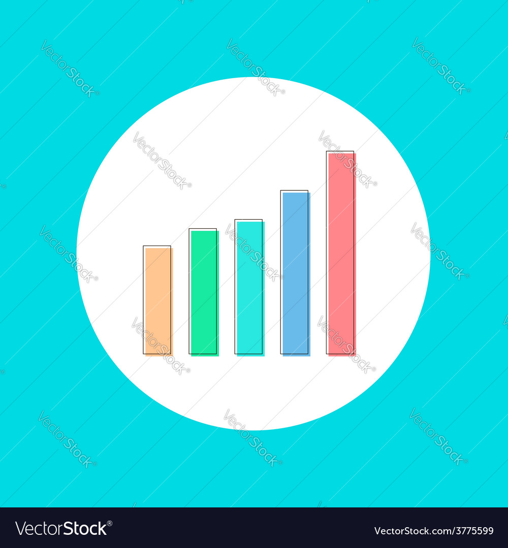 Colored graph in stroke-style