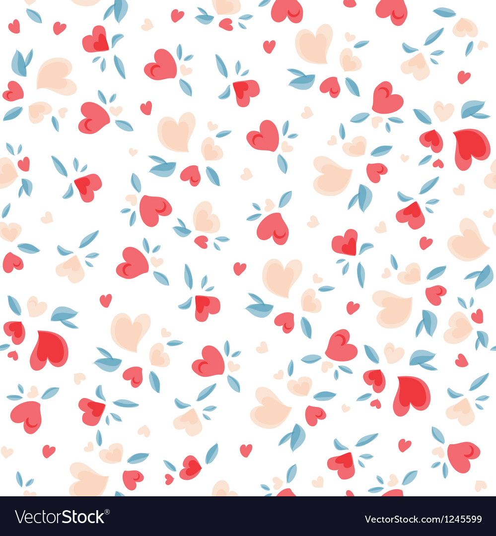 Vintage valentine pattern