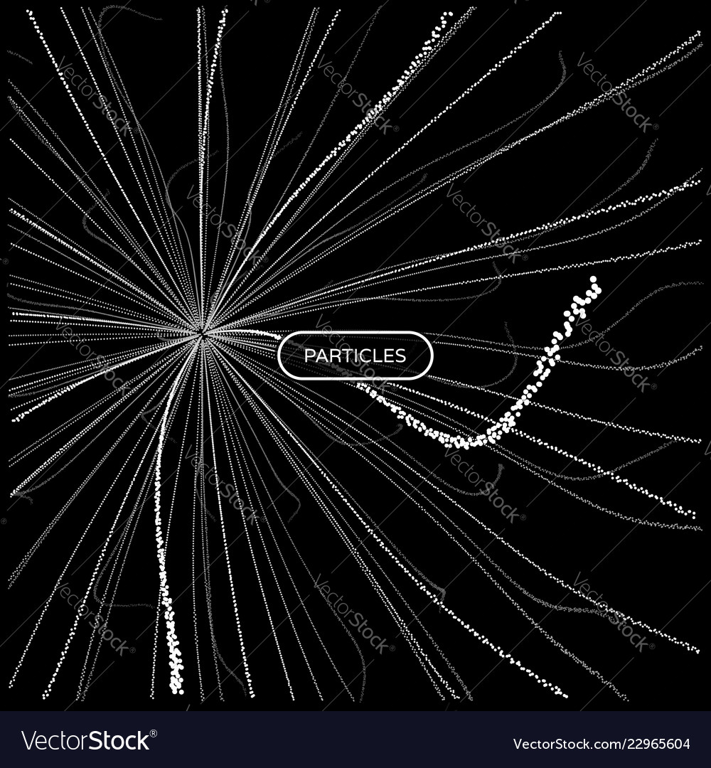 Abstract science or technology background array