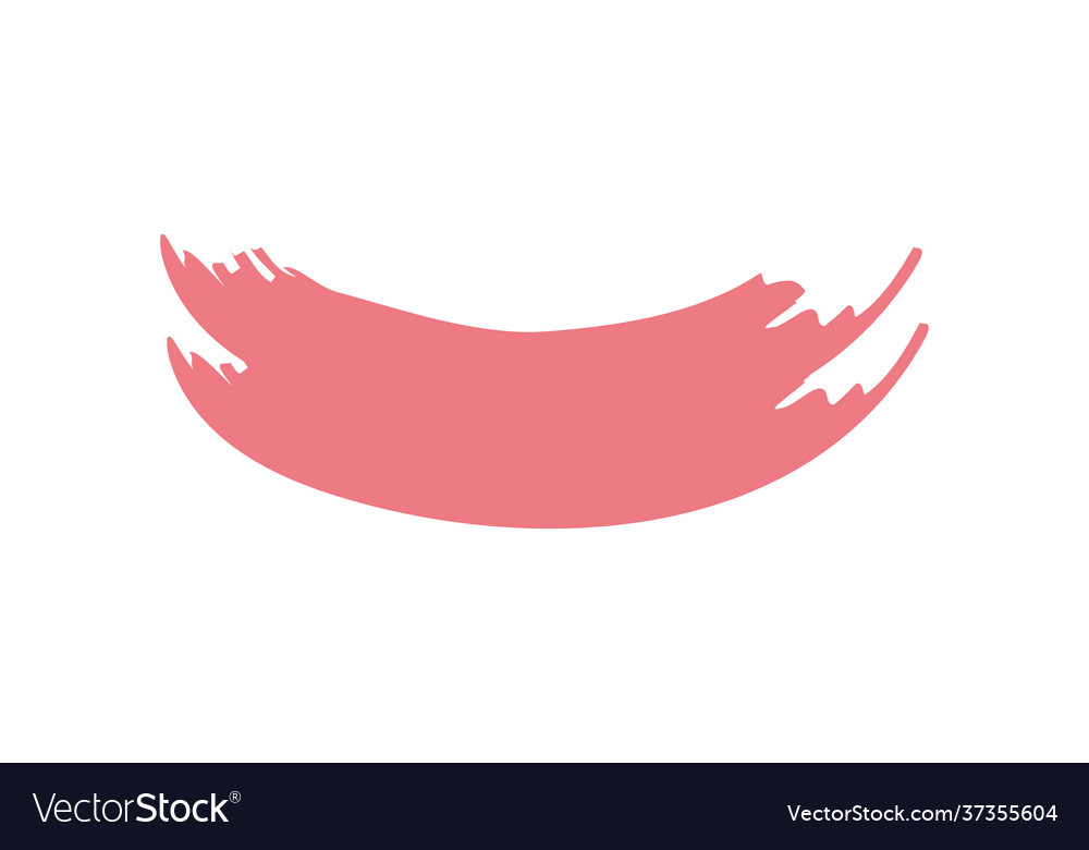 Brush pink color Royalty Free Vector Image - VectorStock