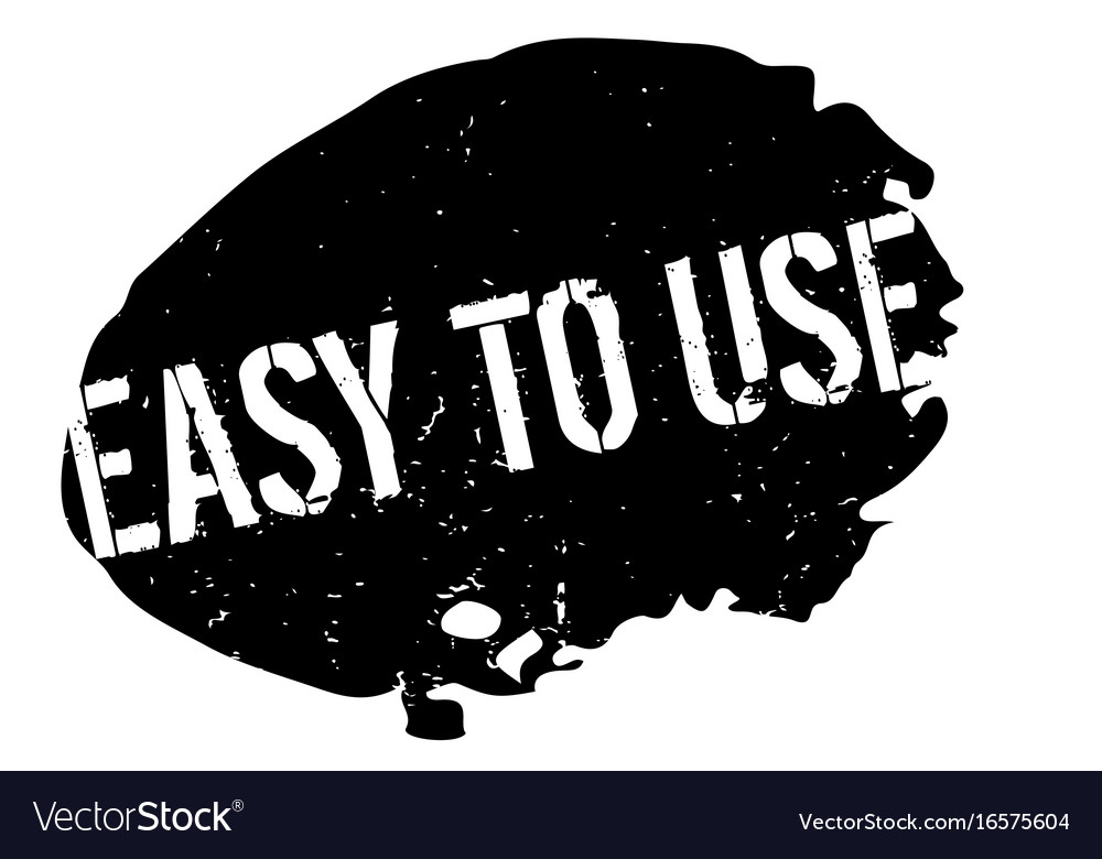 Easy to use. Grunge stamp easy to use.