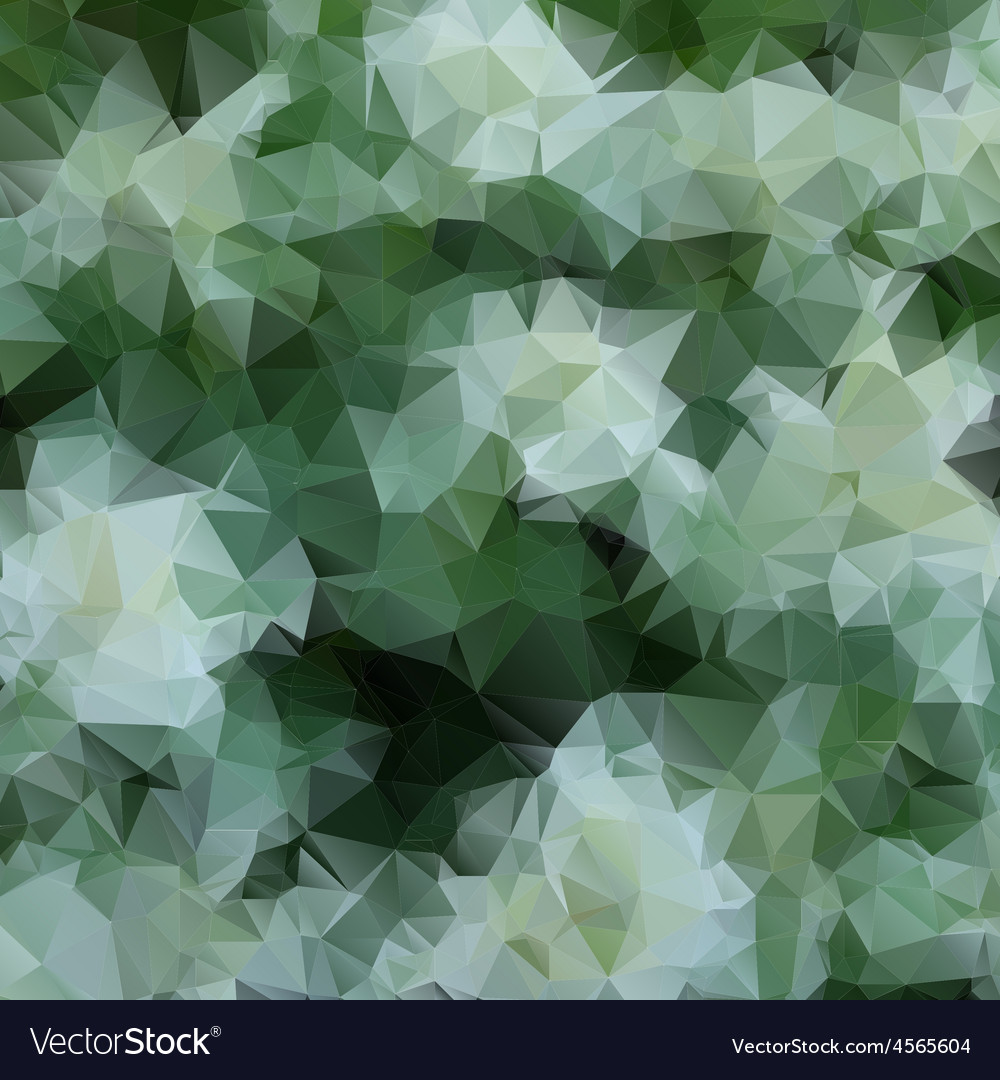 Polygonal green background