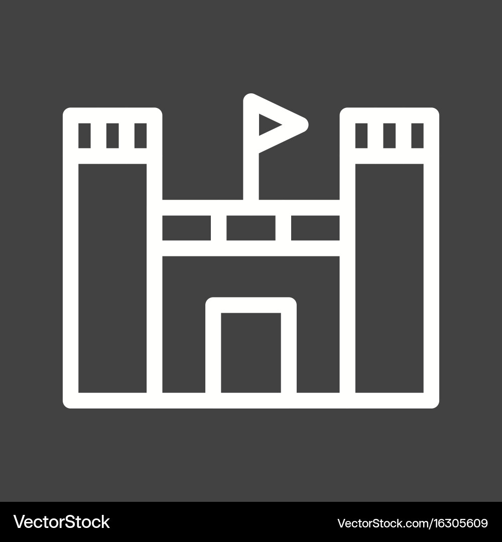 Castle Royalty Free Vector Image - VectorStock