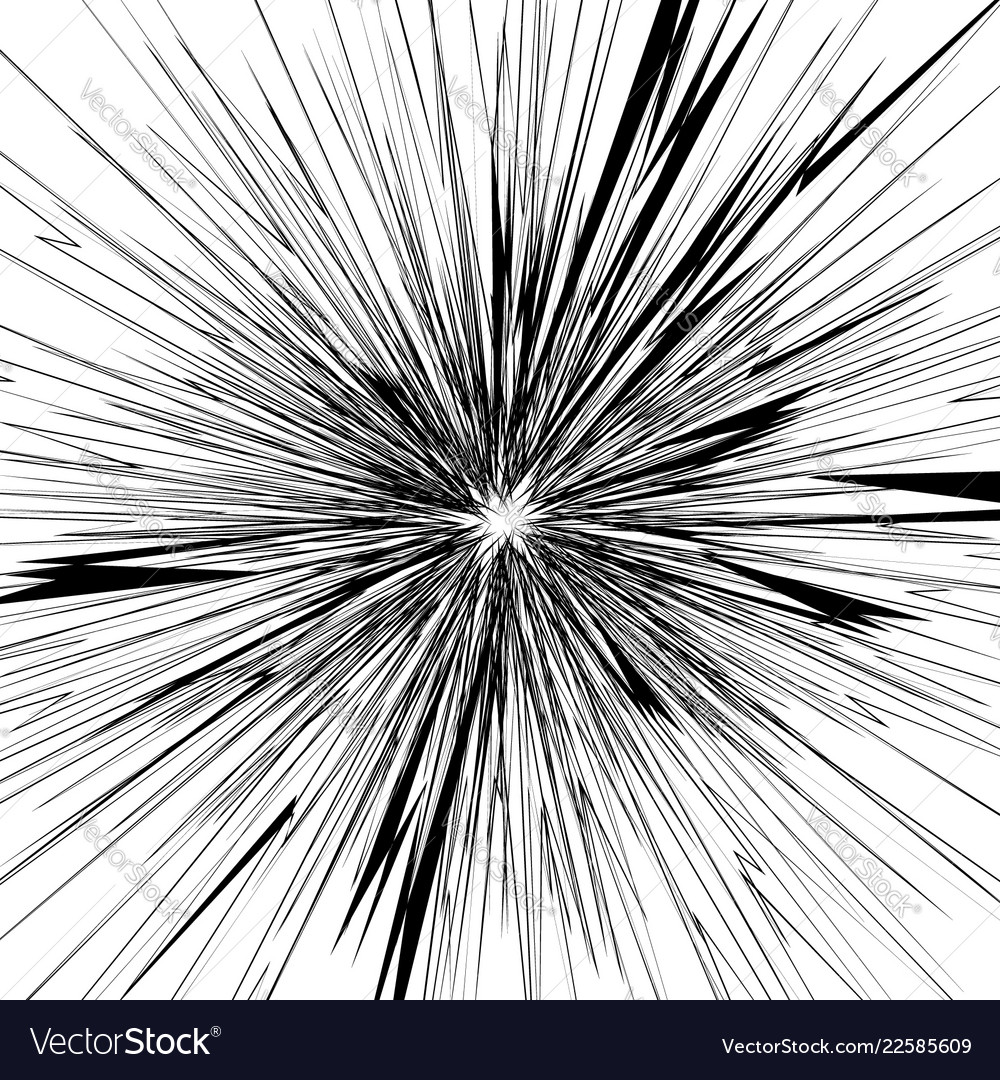 Konzentrisches kreisförmiges Muster zufälliger Burst vector image Konzentrisches kreisförmiges Muster zufälliger Burst