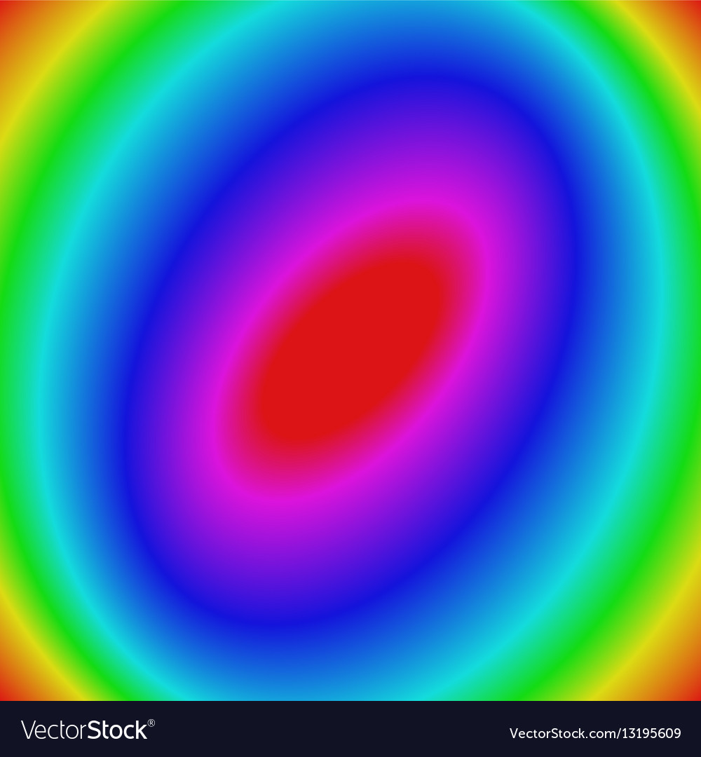 Multicolored gradient elliptical background