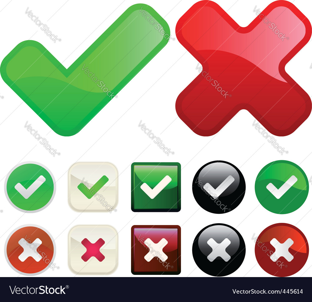 Accept and Reject Buttons