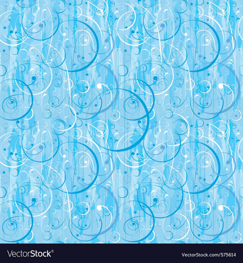 Blue Swirl Pattern Background