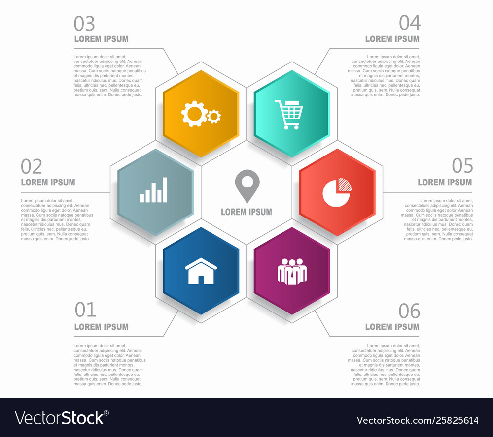 Infographic design template with place for your Vector Image