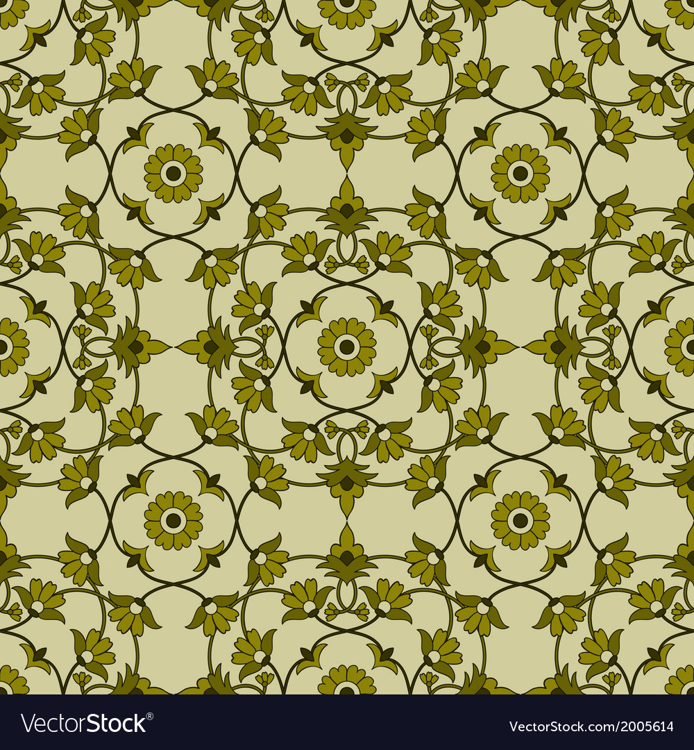 Seamless pattern in eastern style