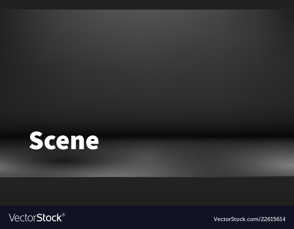 Studio table room product display with copy space vector image Studio table room product display with copy space