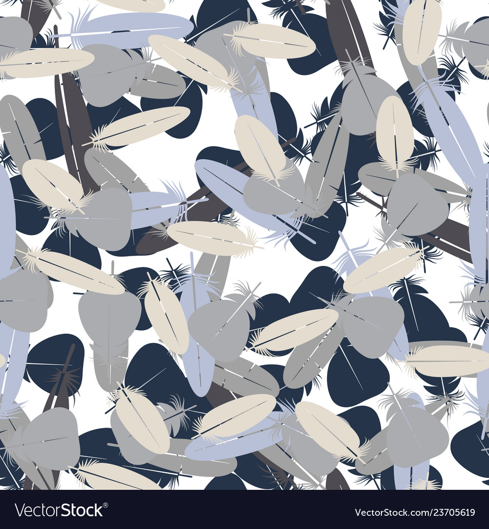 Feathered Minimalist Pattern