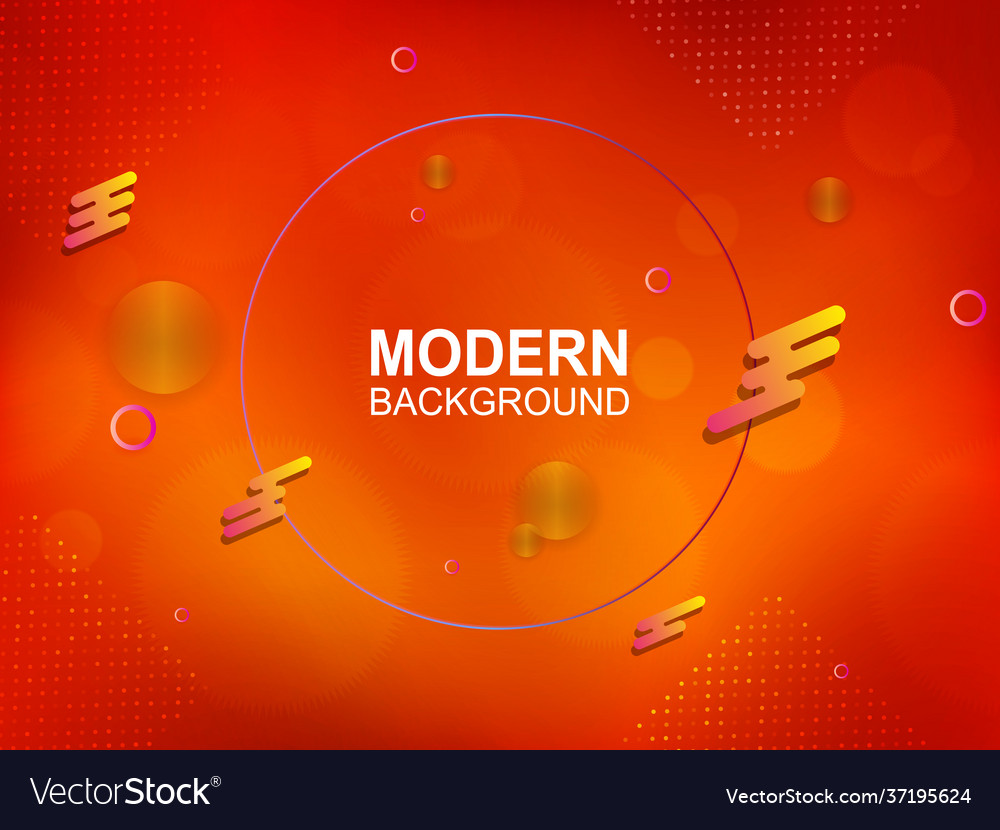 Abstract design with a gradient red hue round