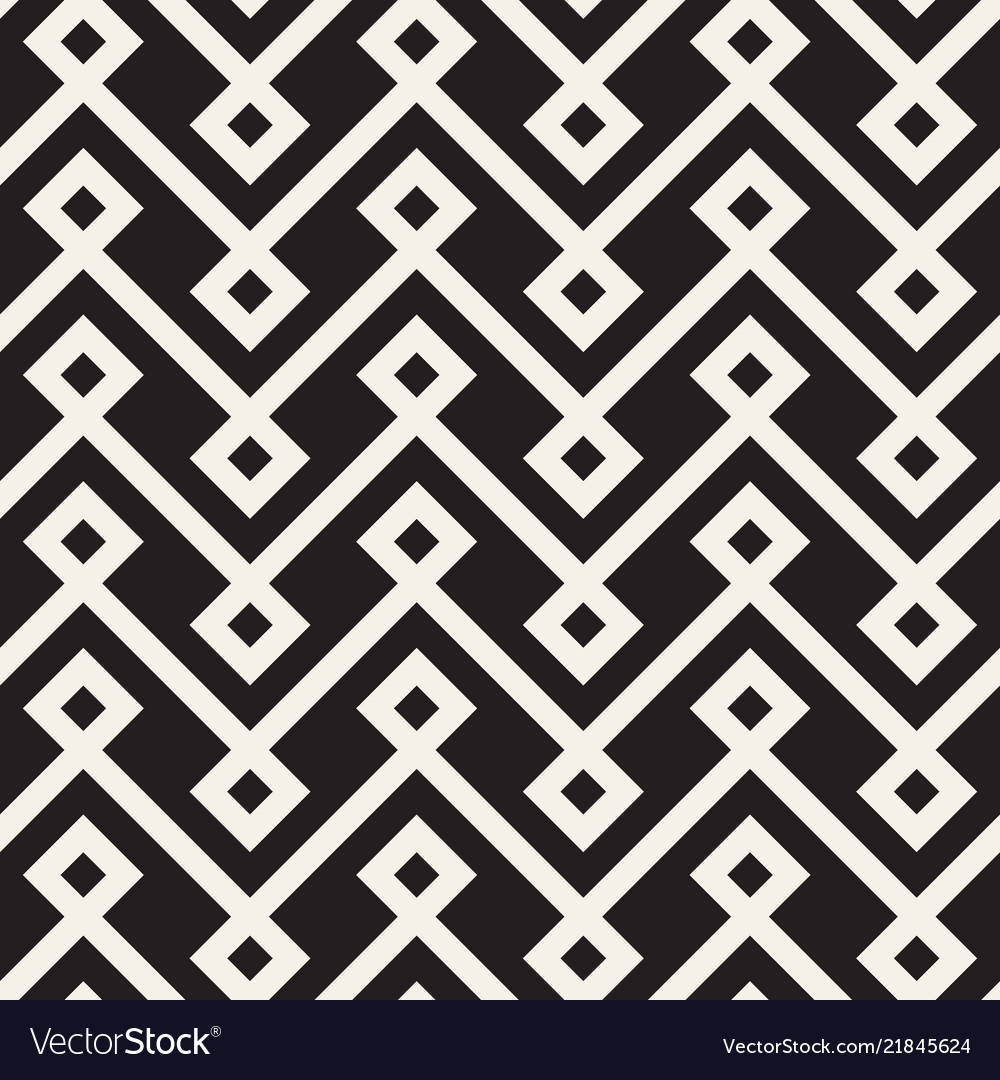 Geometric Line Tiling Pattern