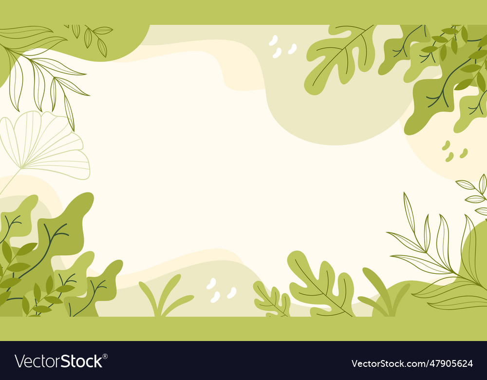 Hand drawn abstract doodle aesthetic background 5 Vector Image