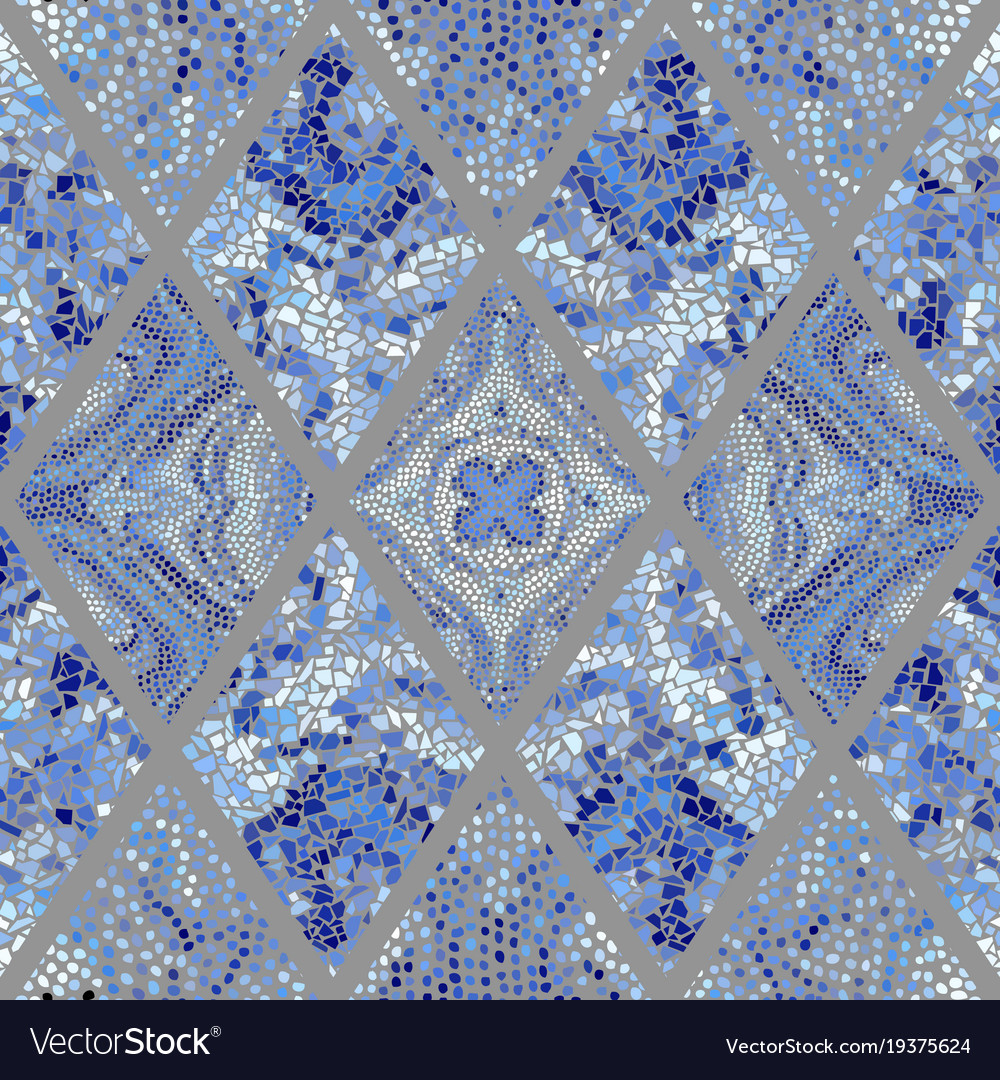 Seamless mosaic pattern