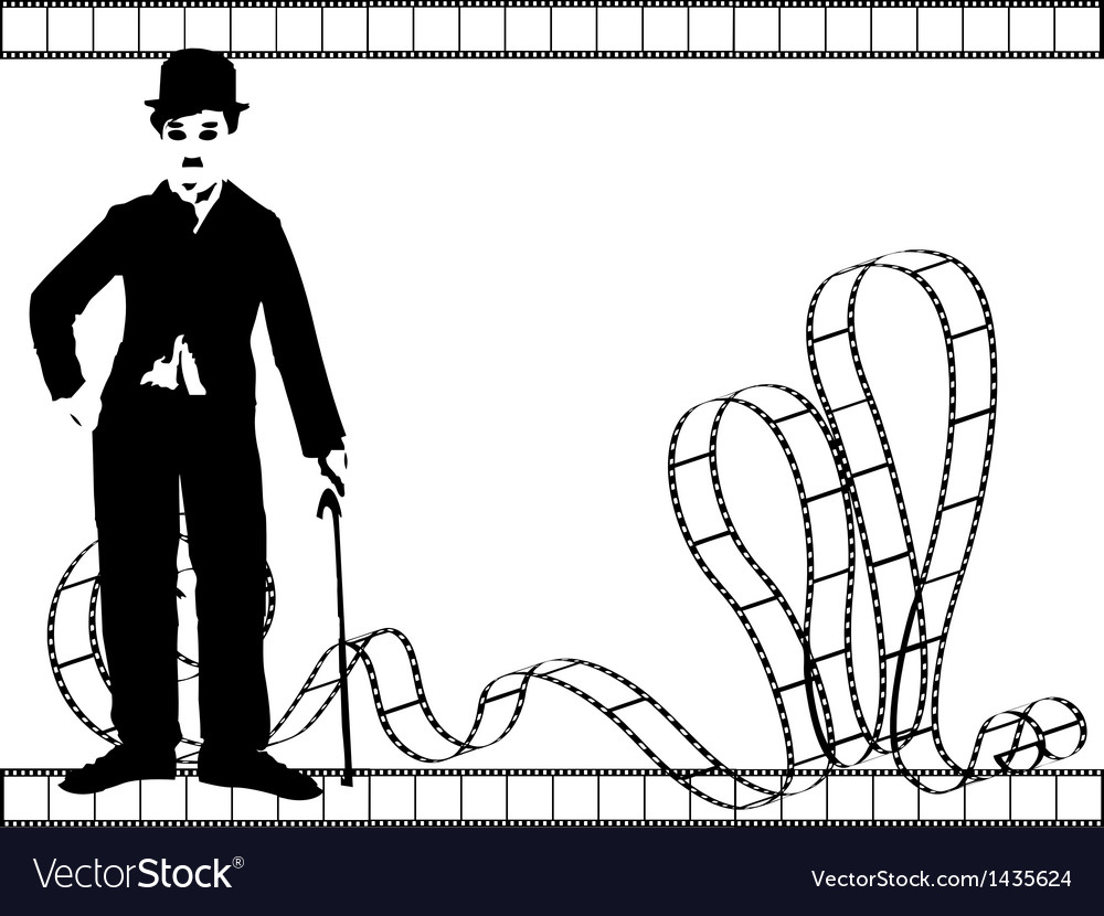 Silhouette chaplin