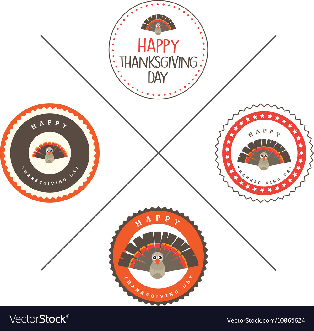 Thanksgiving day sticker