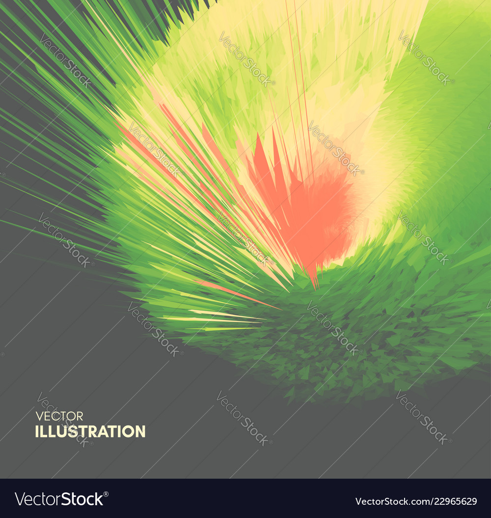 Background with exploding rays cover design vector image Background with exploding rays cover design