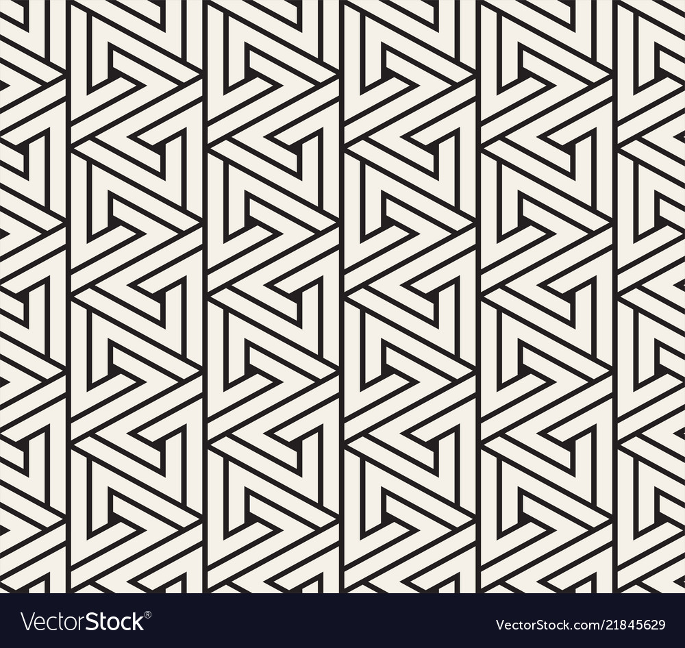 Geometric Striped Pattern