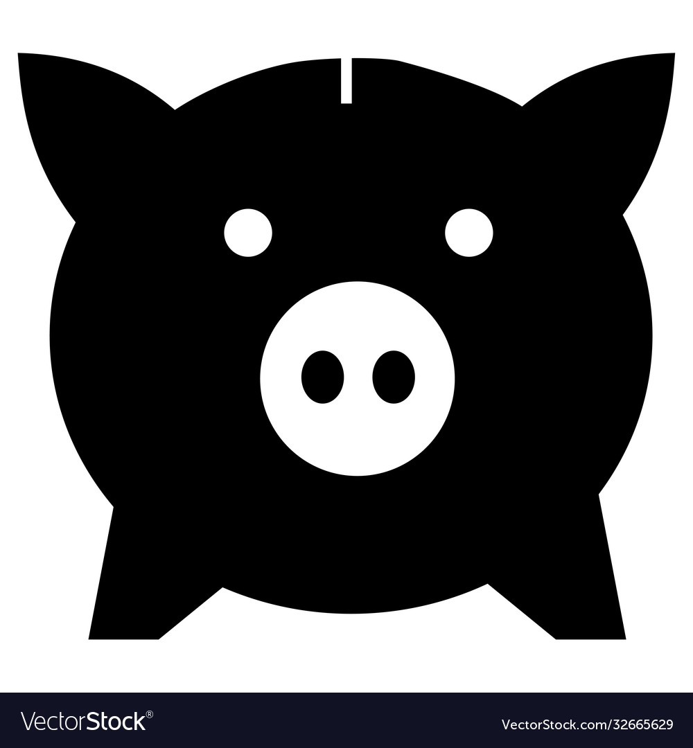 Piggy bank icon