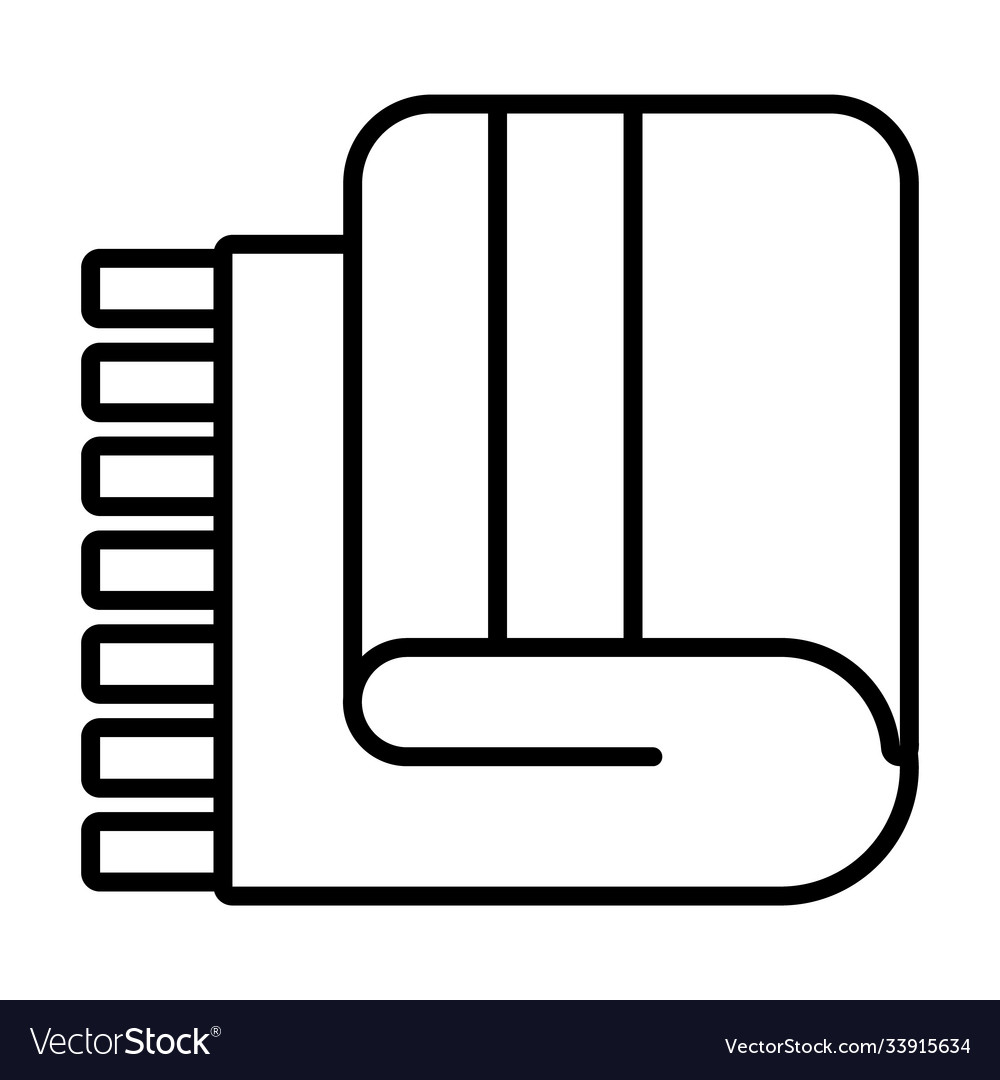 Blanket icon image line style