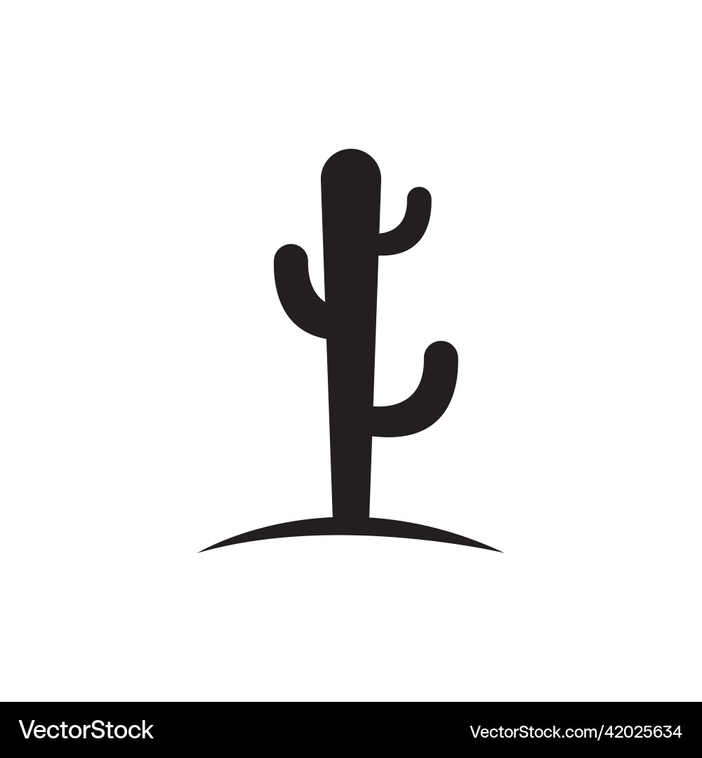 Cactus logo Royalty Free Vector Image - VectorStock