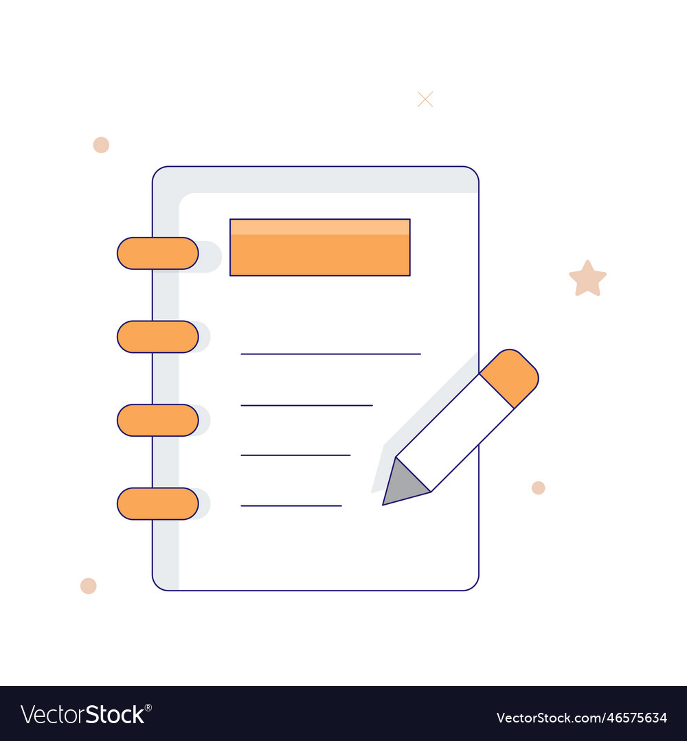 Document project fill outline icon style vector image Document project fill outline icon style