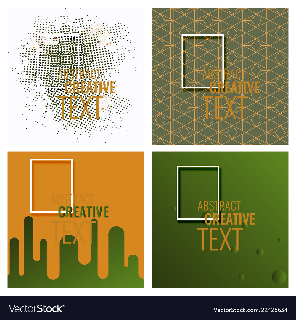 Modern abstract circle geometric design pattern