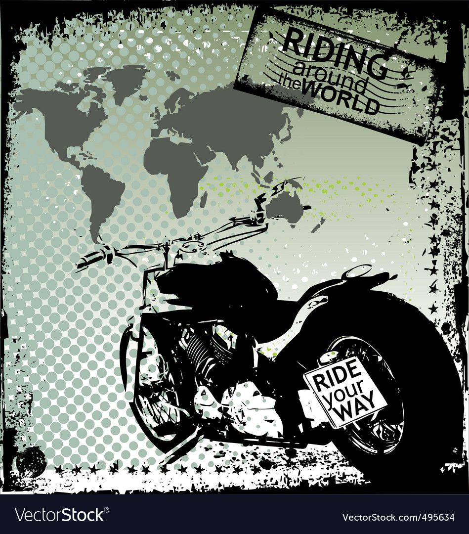 Riding around the world