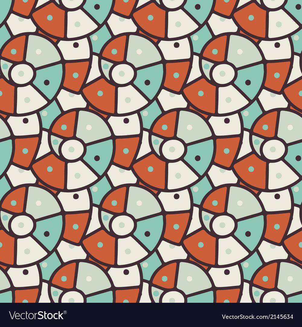 Seamless retro pattern