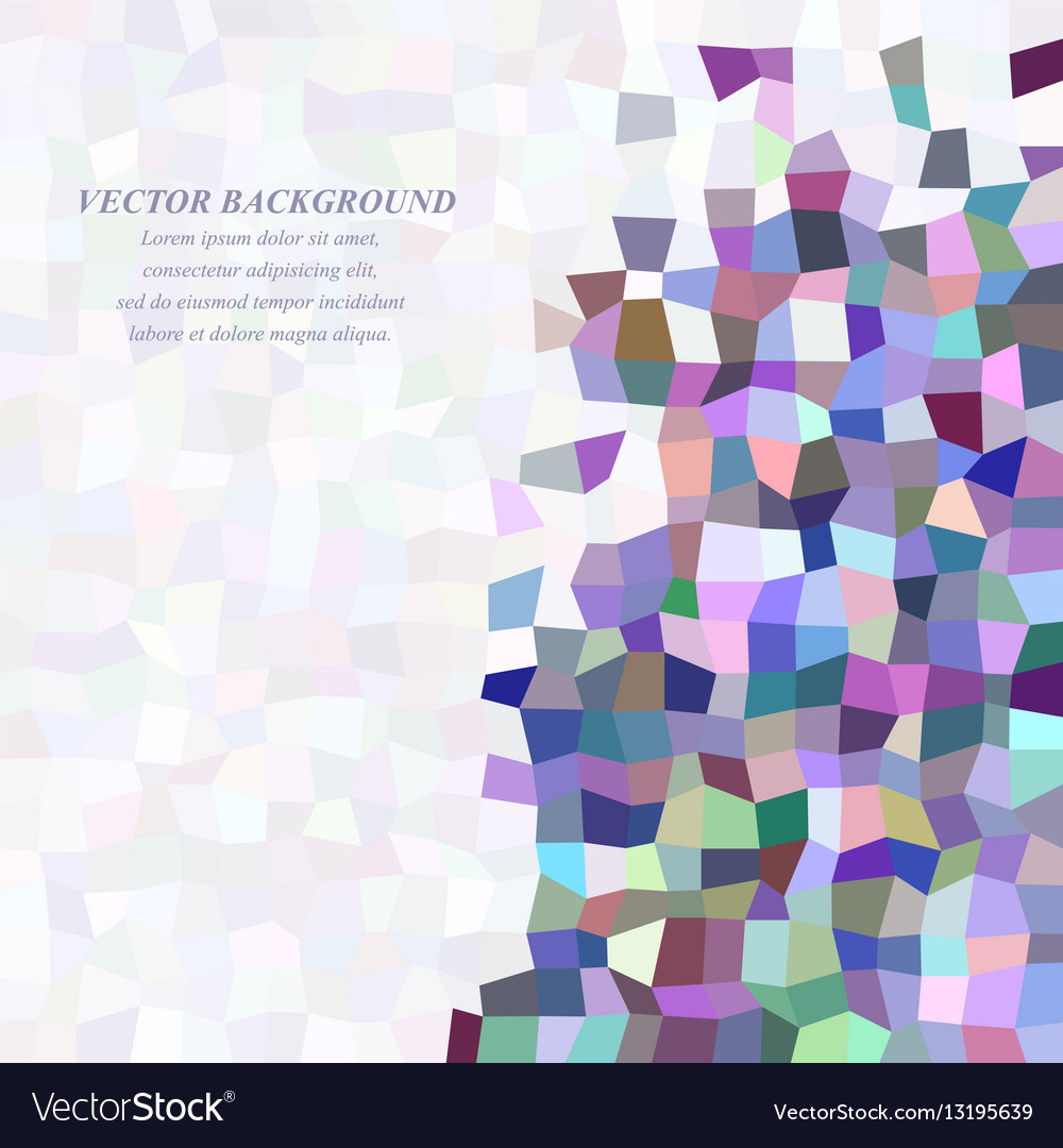 Abstract rectangle tile mosaic background design