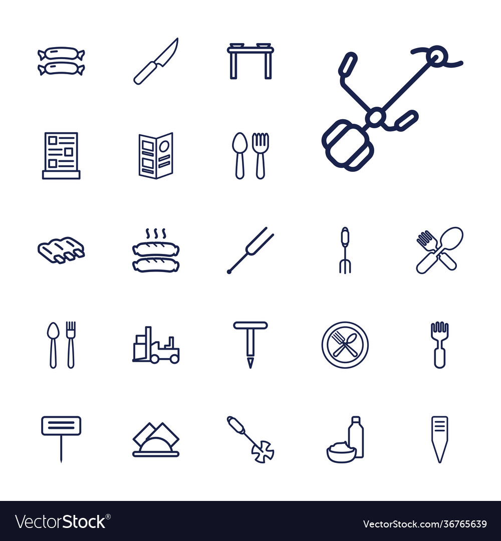 Fork icons