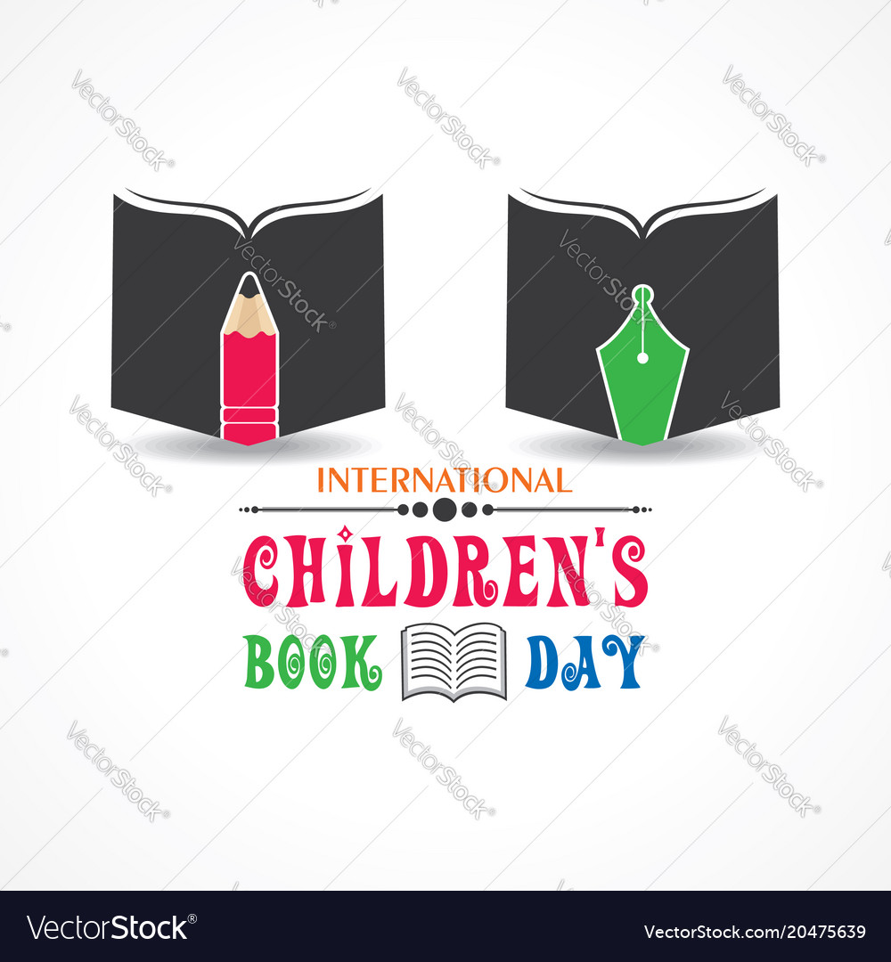 International children book day poster