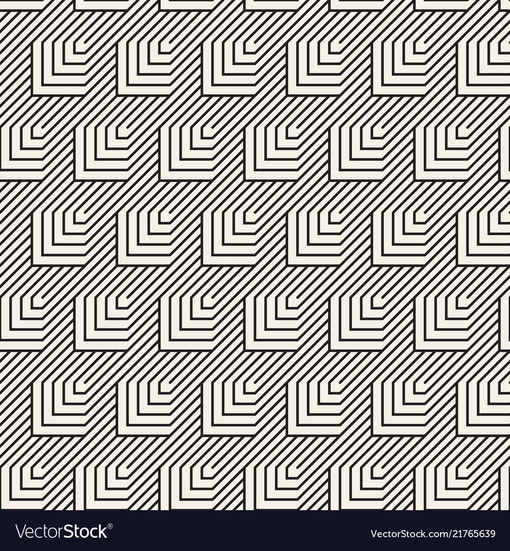 Modern Geometric Stripe Pattern