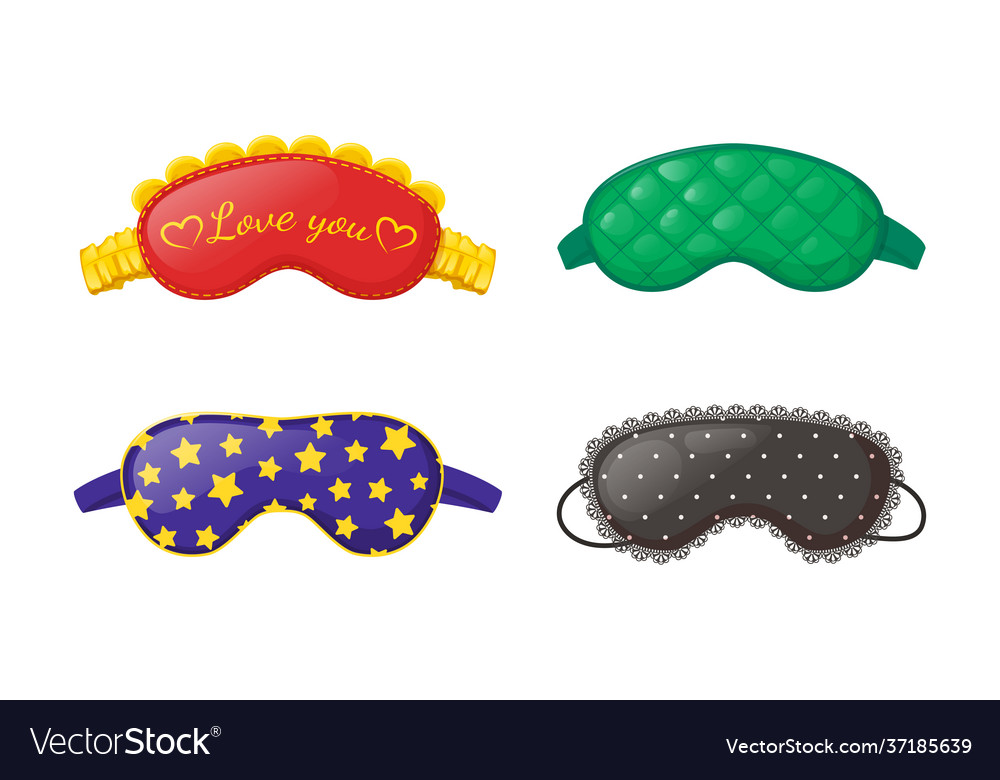 Sleep masks different shapes eye protection