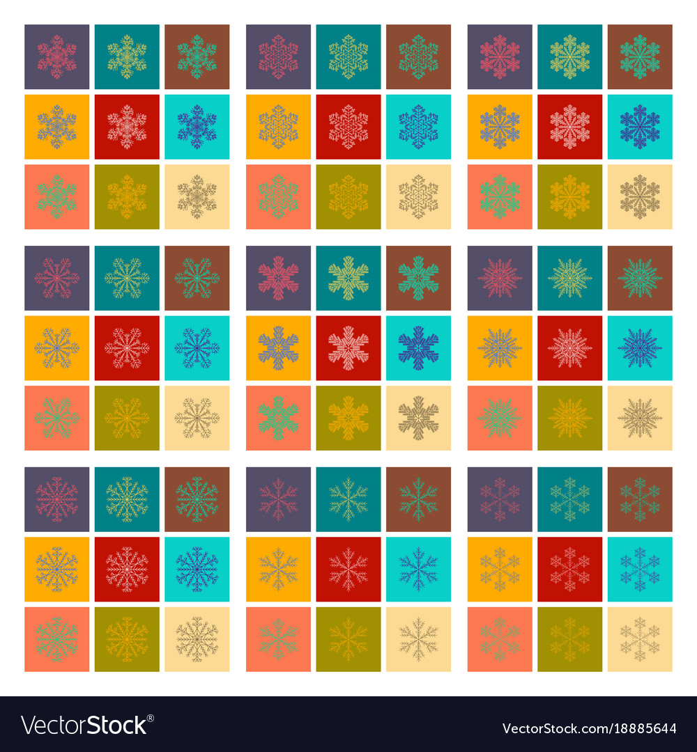 Assembly flat snowflake