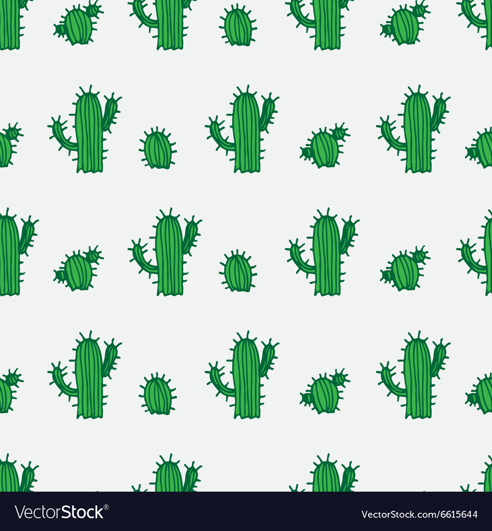 Background cactus pattern