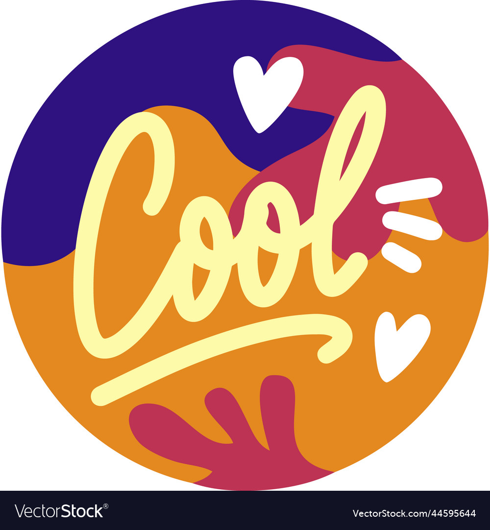 Handgezeichnete Planer Aufkleber vector image Handgezeichnete Planer Aufkleber