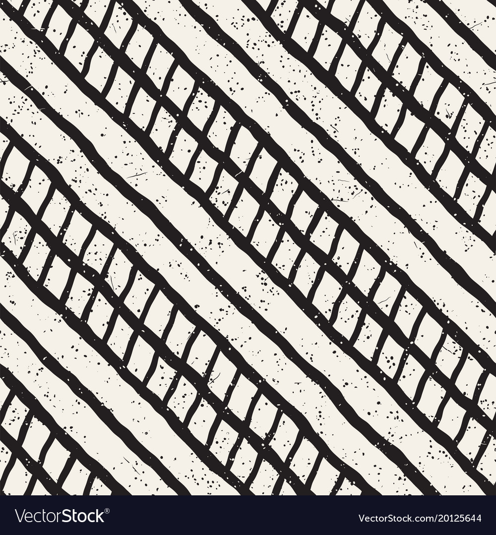 Hand drawn style seamless pattern abstract